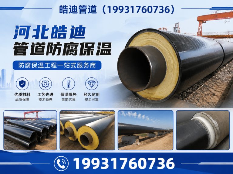 献县聚氨酯保温钢管展示图